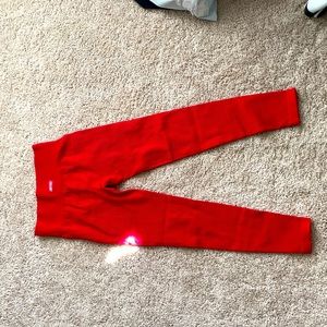 Boandtee leggings used once red medium